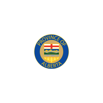 Smith & Warren C1020M Province of Alberta Canada Multi Color Seal (Individual)