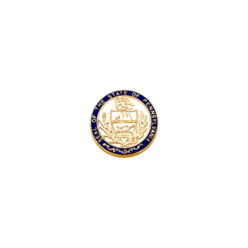 Smith & Warren PASE Pennsylvania State Blue Rim Seal (Individual)