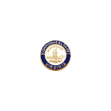Smith & Warren VACE Virginia Commonwealth Blue Rim Seal (Individual)