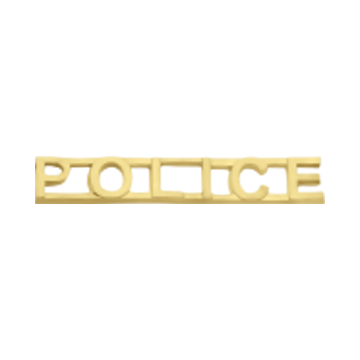 Smith & Warren C502_POLICE Police Lettered Collar Insignia