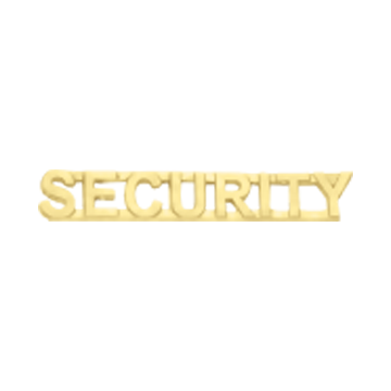 Smith & Warren C502_SECURITY Security Lettered Collar Insignia
