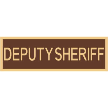 Smith & Warren C516E_DEPUTY_SHERIFF Enameled Deputy Sheriff Title Panel