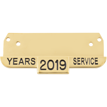 Smith & Warren C600C Years Service Nameplate Holder