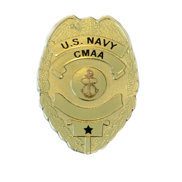 Blackinton FlexBadge Model FLX296_US Navy Command Master-At-Arms CMAA