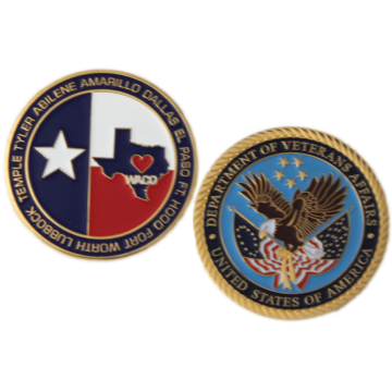 Dallas Texas Department of Veteran's Affairs Collector's Coin