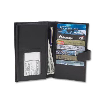 Perfect Fit DK-092 - Ladies Hidden Recessed Badge Check Book Wallet