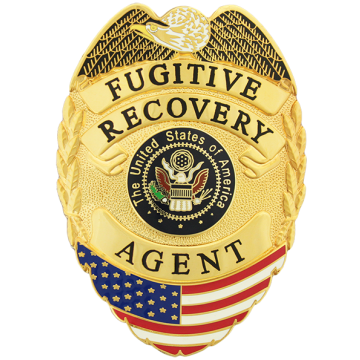 Fugitive Recovery Agent Badge EP-205F