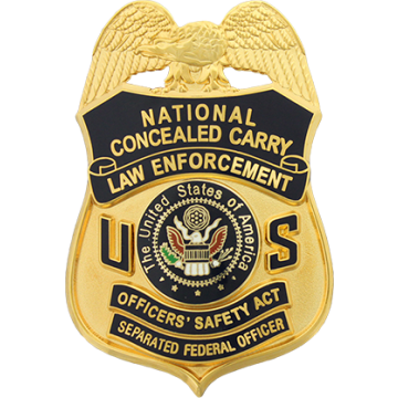 National Concealed Carry Separated Federal Officer EP-162
