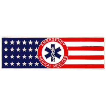 Emergency Medical Services Flag Bar