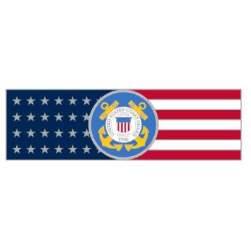 United States Coast Guard Flag Bar