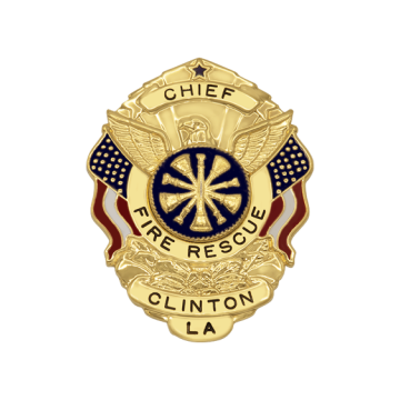 Smith & Warren FB32 Family Badge American Flag Shield (Small Badge)