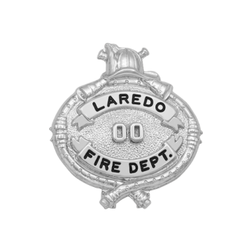 Smith & Warren FB41 Family Badge Fire Dept. Hose Shield (Small Badge)