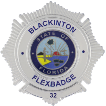 Blackinton FlexBadge FLX1009-XEO Sunburst Badge