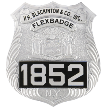 Blackinton FlexBadge Model FLX1455 New York