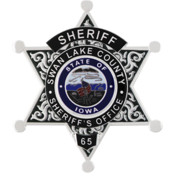 Blackinton FlexBadge FLX3817-RDE 6-Point Star Reverse Enamel Badge