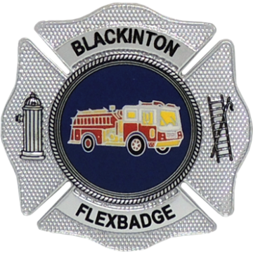 Blackinton FlexBadge FLX484 Maltese Cross Badge