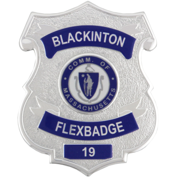 Blackinton FlexBadge FLX607-R Reverse Enamel Shield