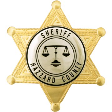 Dukes of Hazzard TV Show Hazzard County Sheriff Badge EMB115