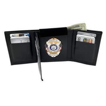 Perfect Fit DK-98 - Traditional Tri-fold Badge Wallet