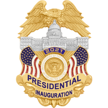 Smith & Warren Inauguration Badge INAUG2021-A