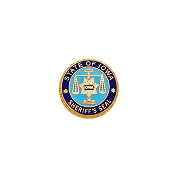 Smith & Warren IOWA_SHERIFFSM State of Iowa Sheriff's Seal (Individual)