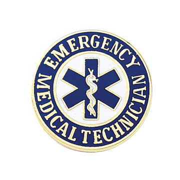 Blackinton J195 Emergency Medical Technician Collar Insignia (15/16")