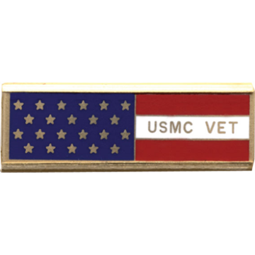 Blackinton J206-MC American Flag Marine Corp Vet Commendation Bar (3/8")