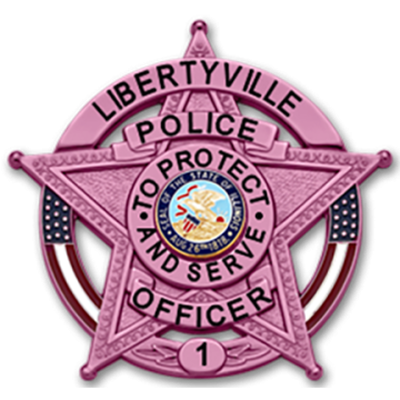 Smith & Warren Libertyville Police Pink Badge S527AUS_PINK