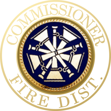 Smith & Warren M1700 Commissioner Fire Dist. Collar Disc (15/16") (Individual)