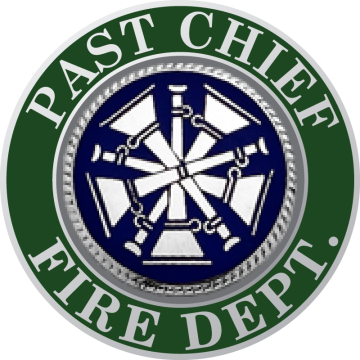 Smith & Warren M1703 Past Chief Fire Dept. Collar Disc (15/16") (Individual)