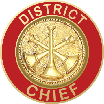 Smith & Warren M1704 District Chief Collar Disc (15/16") (Individual)
