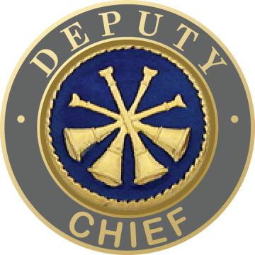 Smith & Warren M1705 Deputy Chief Collar Disc (15/16") (Individual)