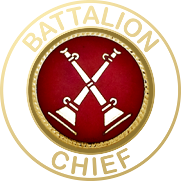 Smith & Warren M1710 Battalion Chief Collar Disc (15/16") (Individual)