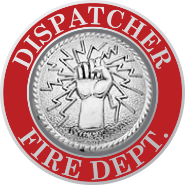 Smith & Warren M1714 Dispatcher Fire Dept. Collar Disc (15/16") (Individual)