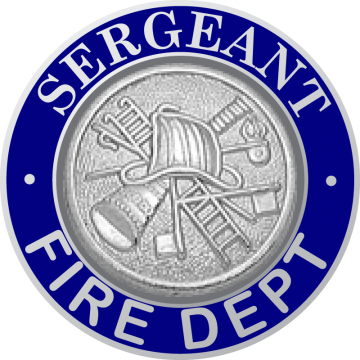 Smith & Warren M1724 Sergeant Fire Dept. Collar Disc (15/16") (Individual)