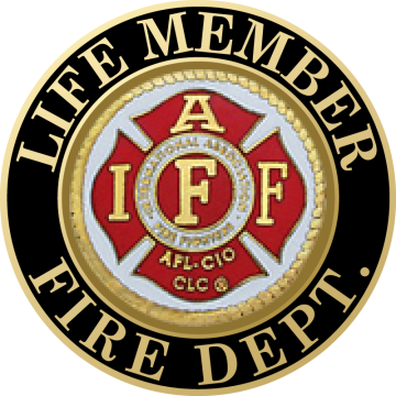 Smith & Warren M1732 Life Member Fire Dept. Collar Disc (15/16") (Individual)