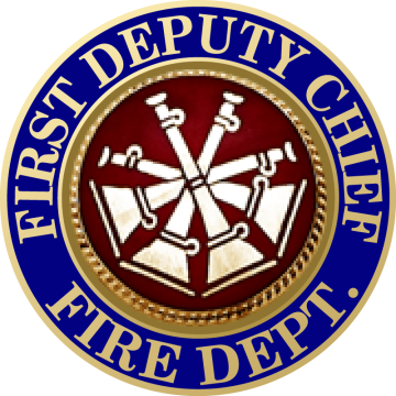 Smith & Warren M1739 First Deputy Chief Fire Dept. Collar Disc (15/16") (Individual)