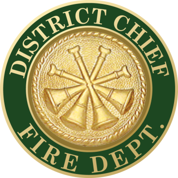 Smith & Warren M1740 District Chief Fire Dept. Collar Disc (15/16") (Individual)