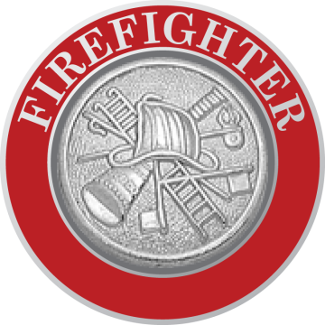 Smith & Warren M1748 Firefighter Collar Disc (15/16") (Individual)