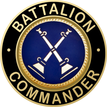 Smith & Warren M1762 Battalion Commander Collar Disc (15/16") (Individual)