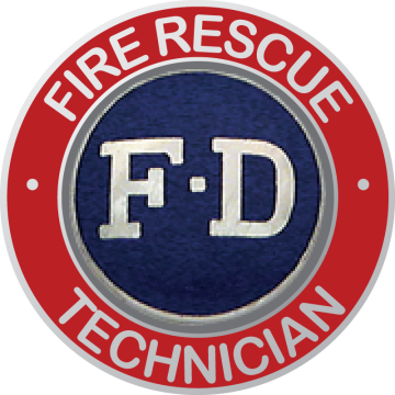 Smith & Warren M1765 Fire Rescue Technician Collar Disc (15/16") (Individual)
