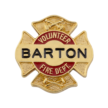 Smith & Warren M1913C Volunteer Fire Dept. Service Pin