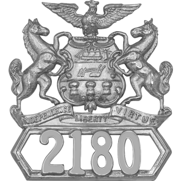 Smith & Warren M435 Pennsylvania Coat of Arms Hat Badge