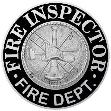 Smith & Warren M958 Fire Inspector Fire Dept. Hat/Coat Disc (1.625")