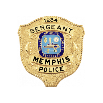 Smith & Warrem Memphis Tennessee Rank Badge