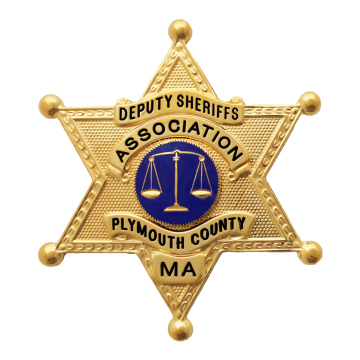 Smith & Warren Plymouth County Sheriffs Association Badge