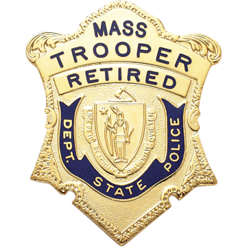 Smith & Warren S500 Massachusetts State Police Shield (Restricted Badge)