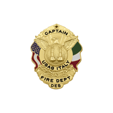 Smith & Warren S517_ITALY U.S. Army Garrison Shield - Italy (Small Badge)