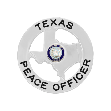 Smith & Warren S540 State of Texas Cutout in Circle Badge