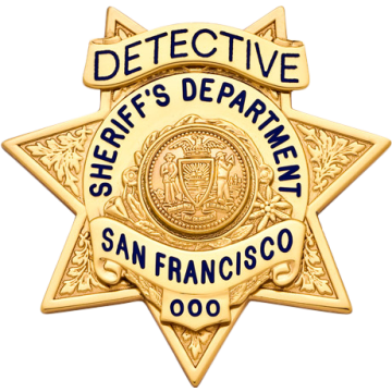 Smith & Warren S574B Decorative Seven-Point Star Badge